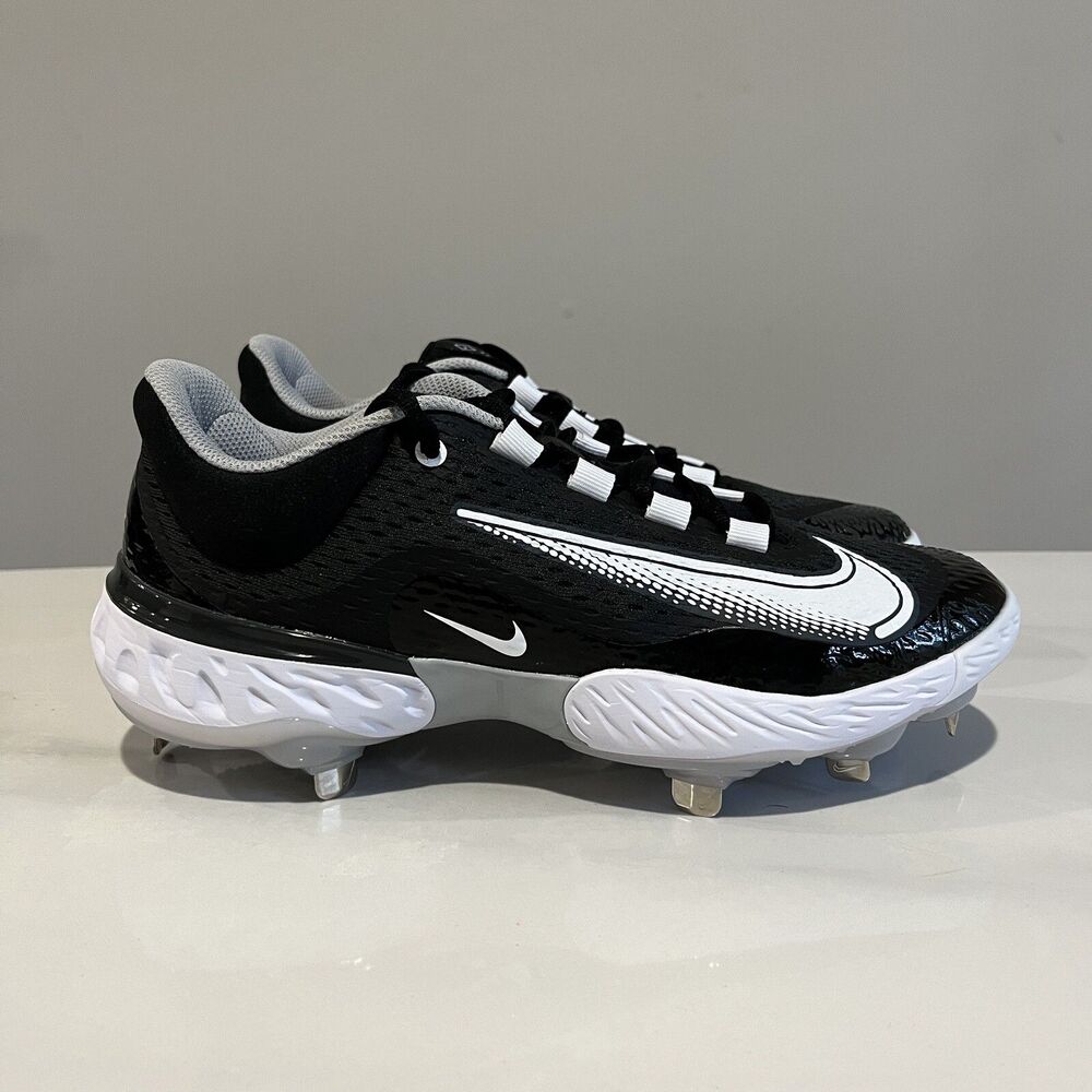 Nike Alpha Huarache Elite 4 Baseball Metal Cleats Black New DJ6521-011 Men sz 8